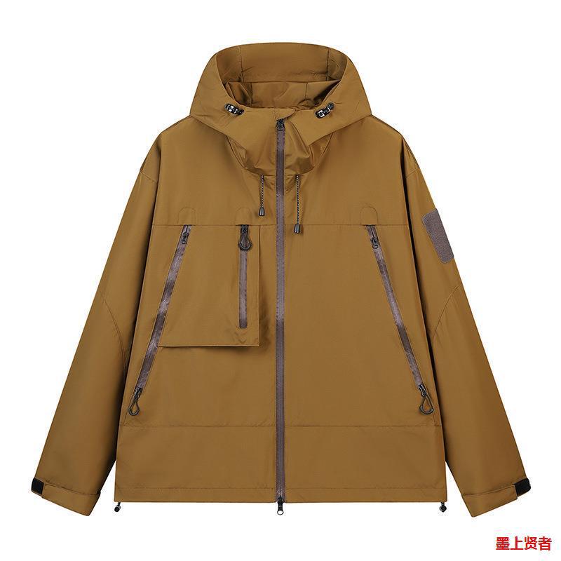 Couple's Jacket Popular Workwear New Jacket Three-Proof Jacket Men's Functional Style Workwear Bag Outdoor Anti-Couple