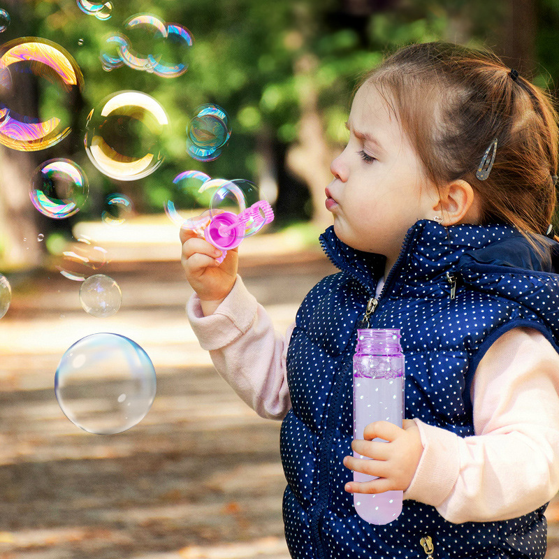 Juguetes infantiles transfronterizos burbujas al aire libre máquina de soplado de burbujas de agua jardín de infantes regalos barraca de regalo al por mayor