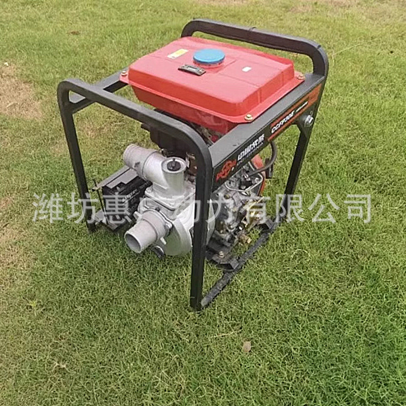 常柴CCFP30CH柴油机排污泵 3寸柴油污水泵机组 单缸电启动