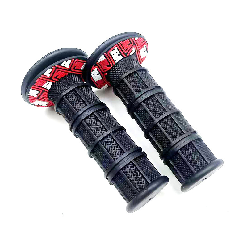 Motorcycle Modification Accessories Handlebar Rubber Sleeve Motorcycle Off-Road Vehicle Street Car Sports Car Throttle Grip Rubber Sleeve Anti-Slip and Wear-Resistant