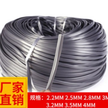 现货直供PE箱包开线色丁带嵌条 pe手袋彩色定型骨条嵌线批发