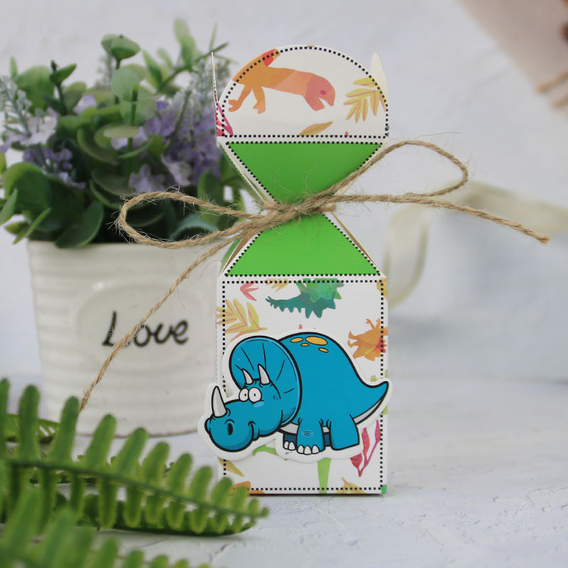 Birthday Dinosaur Paper Party Gift Wrapping Supplies 1 Set display picture 3