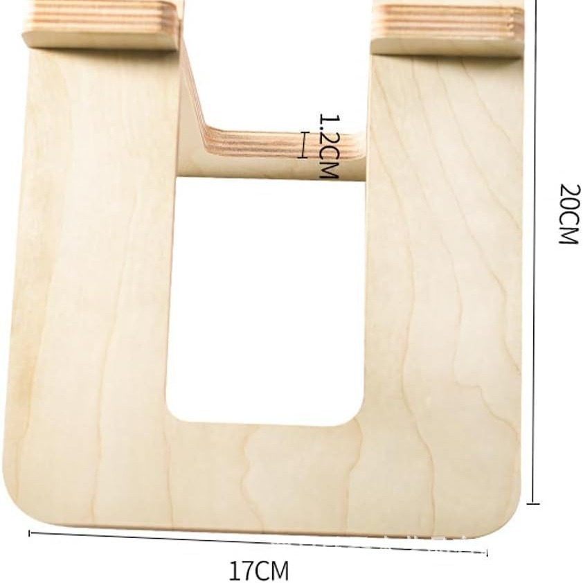 Soporte de bicicleta de madera Soporte de exhibición de bicicleta para niños Soporte de bicicleta para interiores Equilibrio Soporte de bicicleta para niños