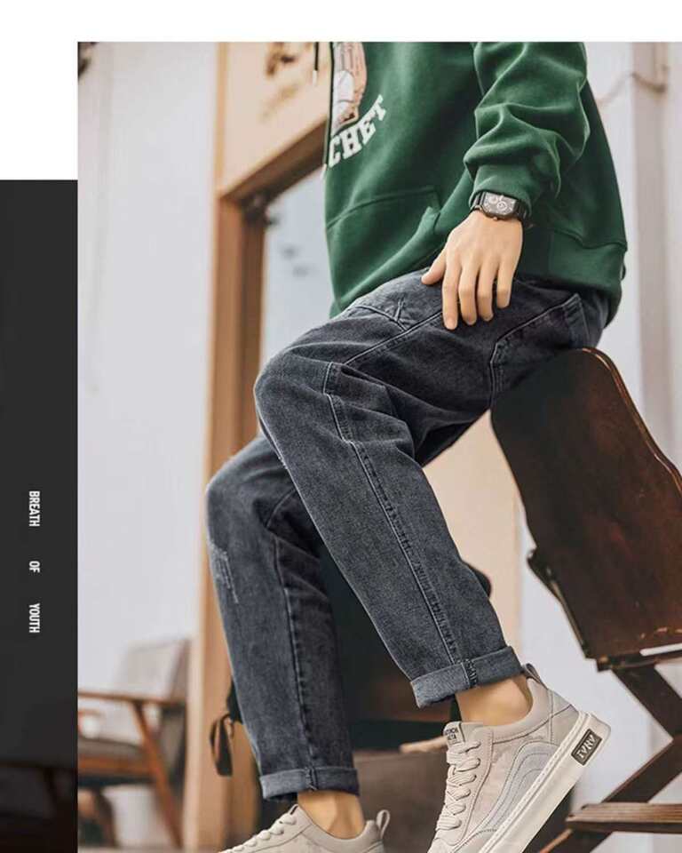 Giày nam vải canvas thoáng khí, giày thể thao cổ thấp chống trơn trượt, đế cao 3 cm — F 9355m màu, F9355 màu đen chi tiết 17