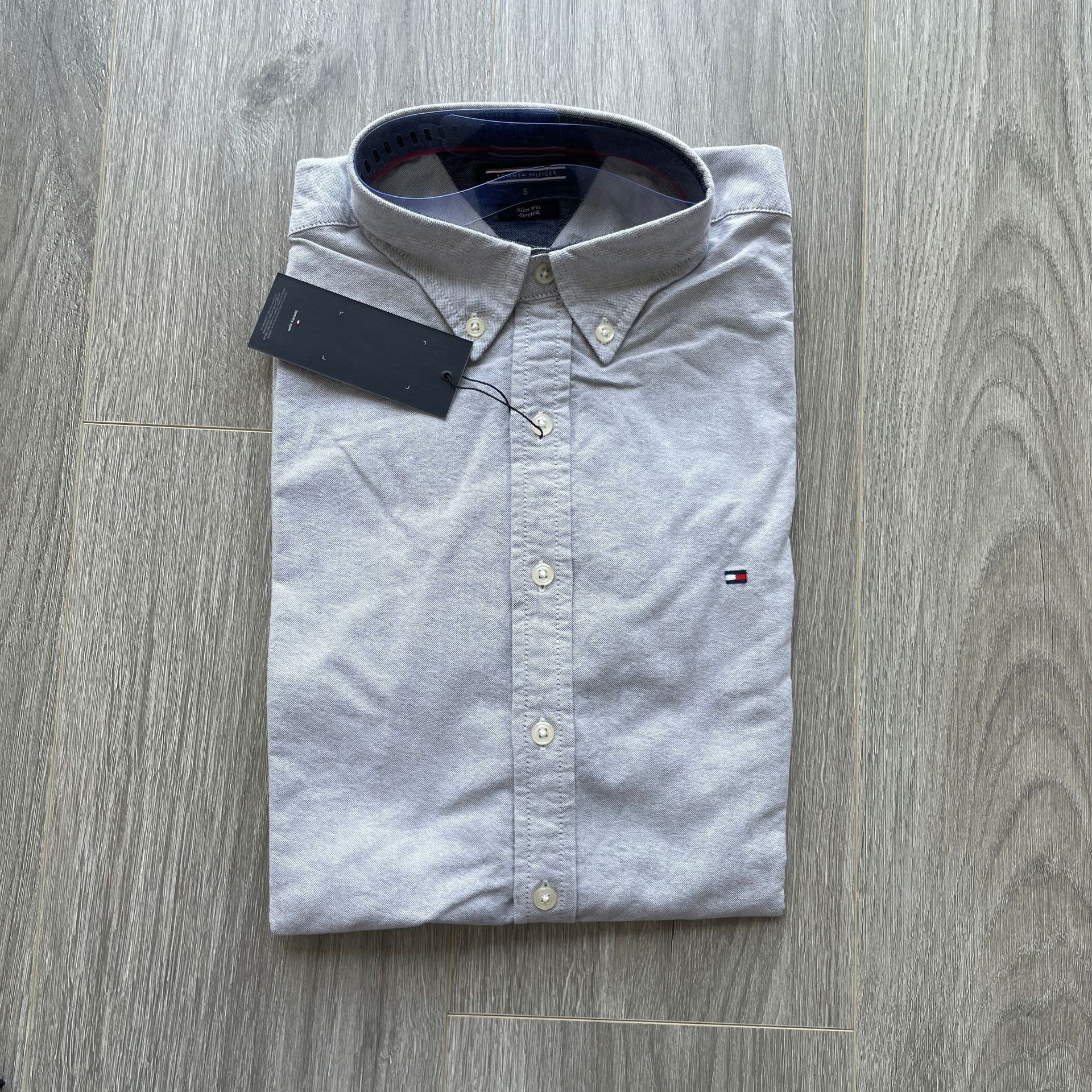 トミー/トミー6色全綿オックスフォード紡織生地男性百合長袖ビジネスカジュアル純綿水洗いシャツ