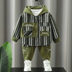 童裝男童套裝兒童春季新款時髦洋氣兩件套中小童寶寶炸街春秋裝潮