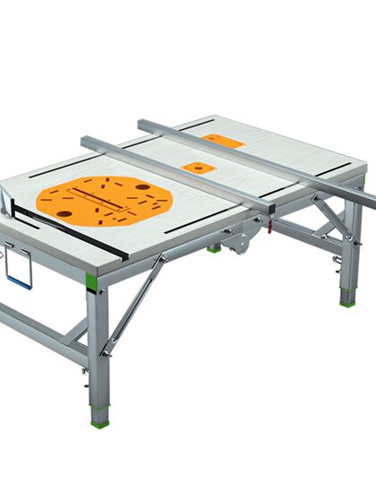 Woodworking Workbench, Multi-functional Push Table, Flip-up Saw, Portable Table Saw, Small Adjustable Operating Table, Foldableing Woodworking Saw Table