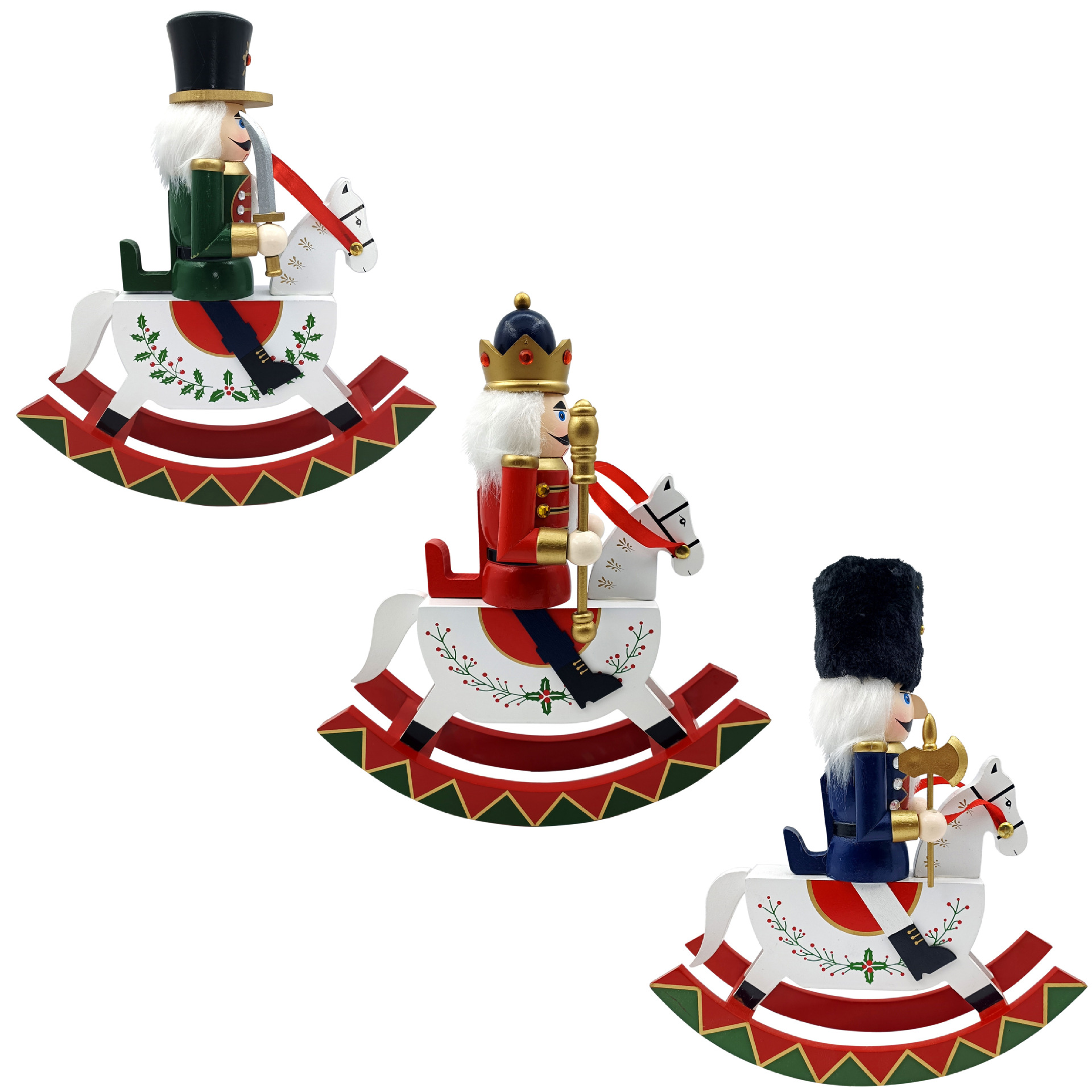 Christmas wooden swings