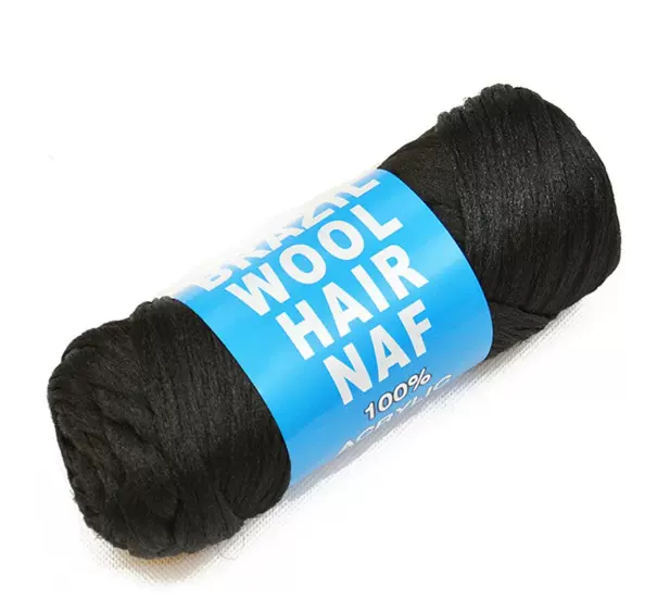 BRAZIL WOOL HAIR 非洲毛线假发50克-80克定制 1440个球打压缩包