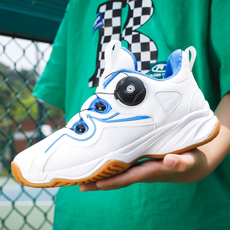 Cross-border supply 2022 summer new medium and large children badminton shoes tennis shoes outdoor hiking casual shoes