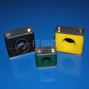 轻型塑料液压管卡 TLPG3短焊接底板塑料管夹 黎明轻型液压油卡