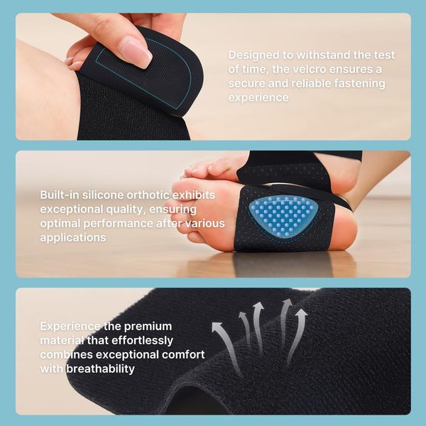 Arching Bow Bow Proter orthopedic insoles Slip -footed Foot Foot…