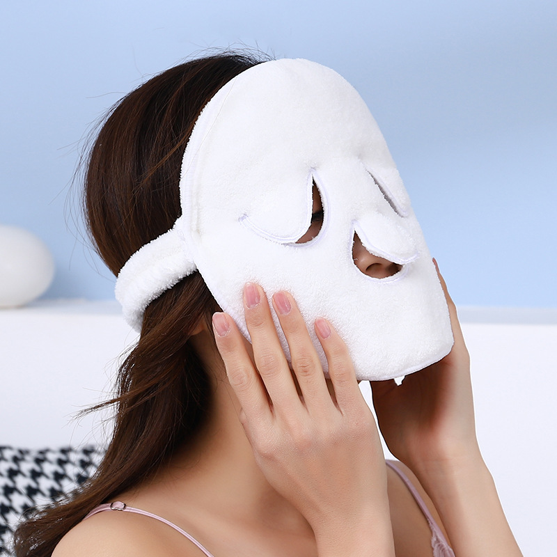 Double-Layer Facial Towel for Washing the Face, Hot and Cold Compress Towel, Facial Towel, Steam Mask, Beauty Salon Application Double-Layer Facial Towel for Washing the Face, Hot and Cold Compress Towel, Facial Towel, Steam Mask, Beauty Salon Application