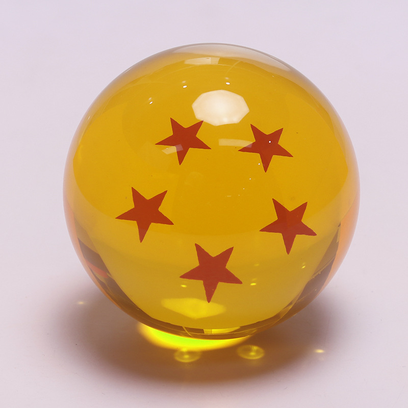 Suministro disponible de figuras de resina de Dragon Ball, adornos de bolas de resina, figuras de juguete de Dragon Ball de siete estrellas, regalos creativos.