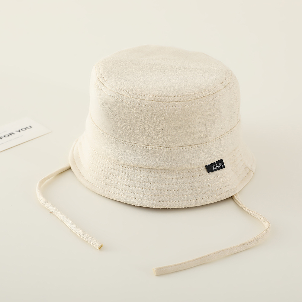 Sombrero japonés para niños, sombrero de pescador para bebés coreanos primavera y otoño delgado casual para niños y niñas versátil sombrero de bañera de sombra image 8