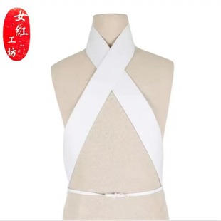 New Detachable Collar, Versatile Accessory for Hanfu, Unisex Ancient Costume Cross-Collar, Collar Protector