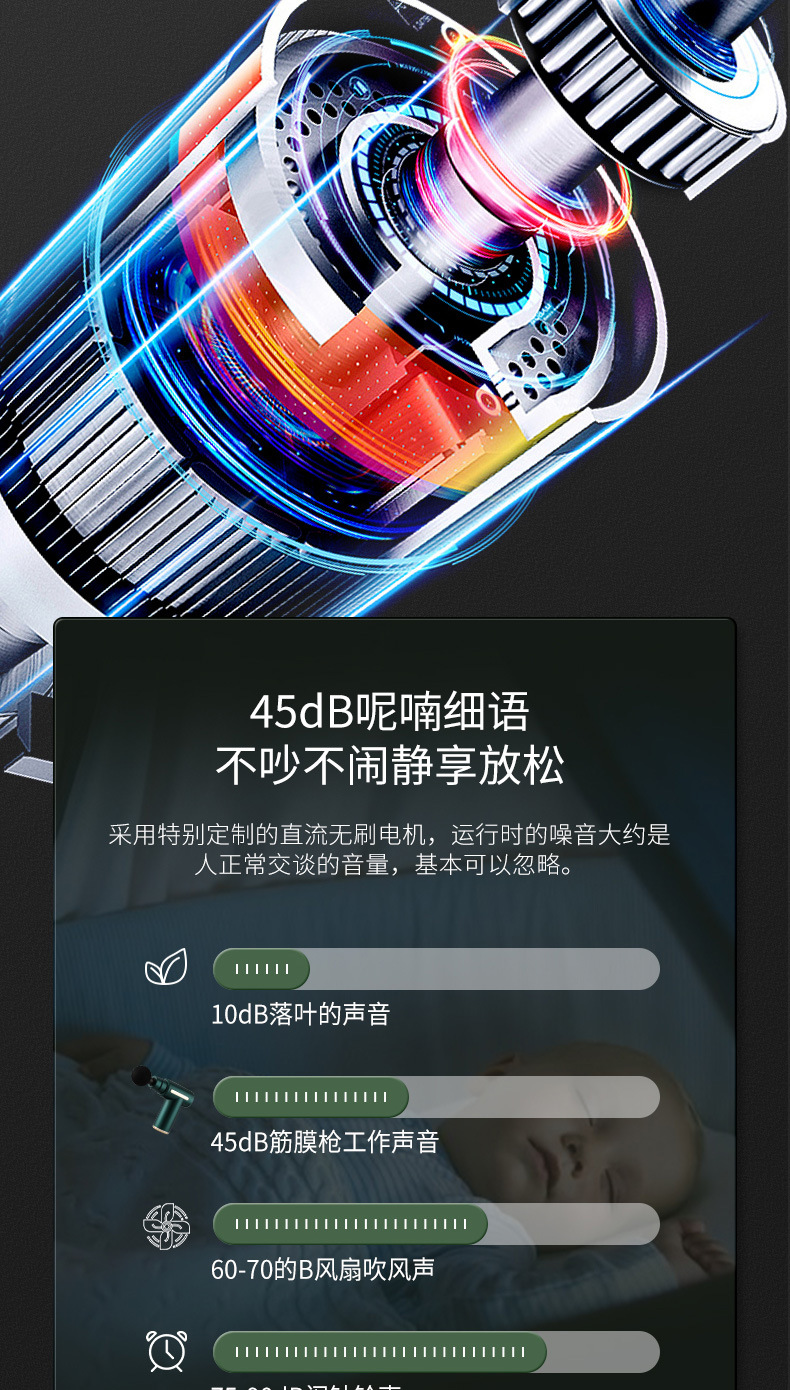 mini筋膜抢家用便携肌肉放松器充电小型按摩器迷你跨境筋膜枪详情11