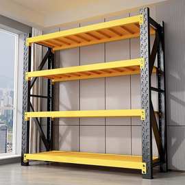 仓库货架置物架多层超市零食储物架快递货物架地下室家用重型铁架