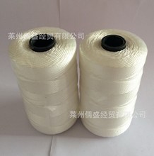 厂家供应210D白色高强尼龙复丝线，尼龙线，尼龙渔网线210D