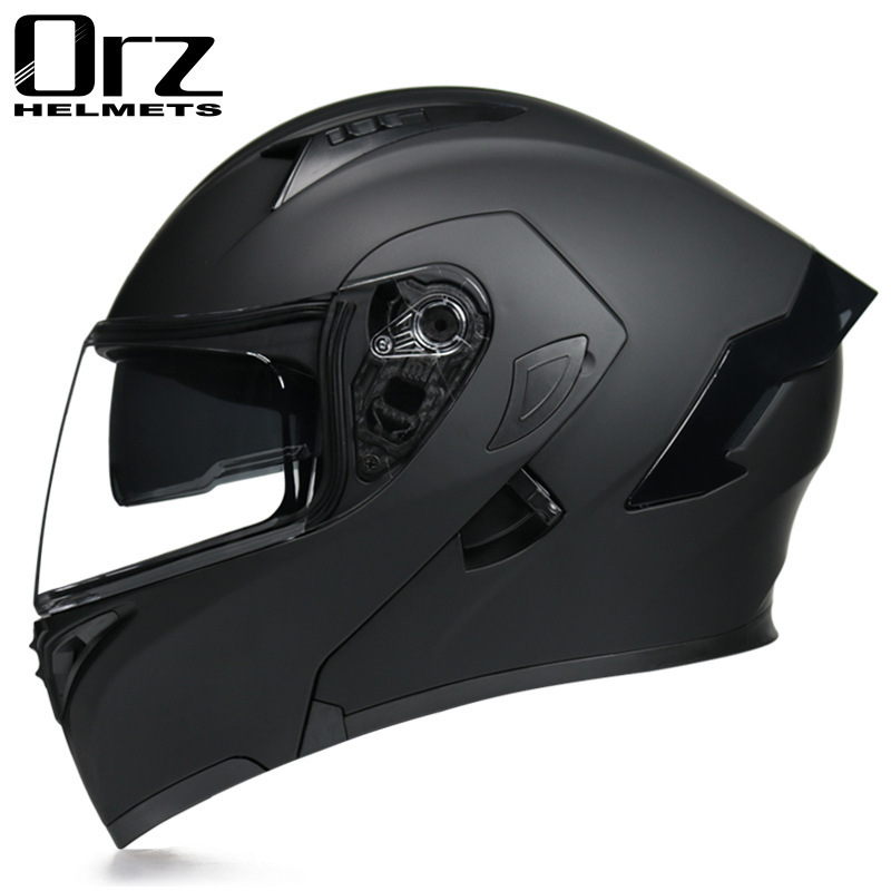 Orz motocicleta eléctrica, casco, casco, hombres y mujeres, casco completo, cola, medio casco, casco, personalidad, locomotora de invierno, gris
