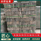 Старый зеленый кирпичный забор во дворе старый кирпичный кирпич земля Клэй Глэй Серый кирпич Древнее здание наружная стена плитка ретро кирпичное кирпичное кирпич городская настенная плитка