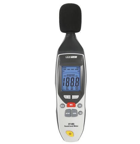 CEM华盛昌DT-855数字噪音计DT-855S分贝仪音量计声级计