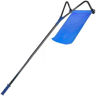 Amazon best selling roof snow scraping snow rake factory black aluminum tube light and durable snow brush roof snow removal tool