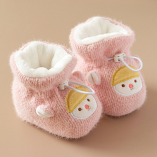 婴儿鞋子冬季女宝宝护脚鞋新生儿棉鞋加绒防掉-个月男鞋套秋冬6