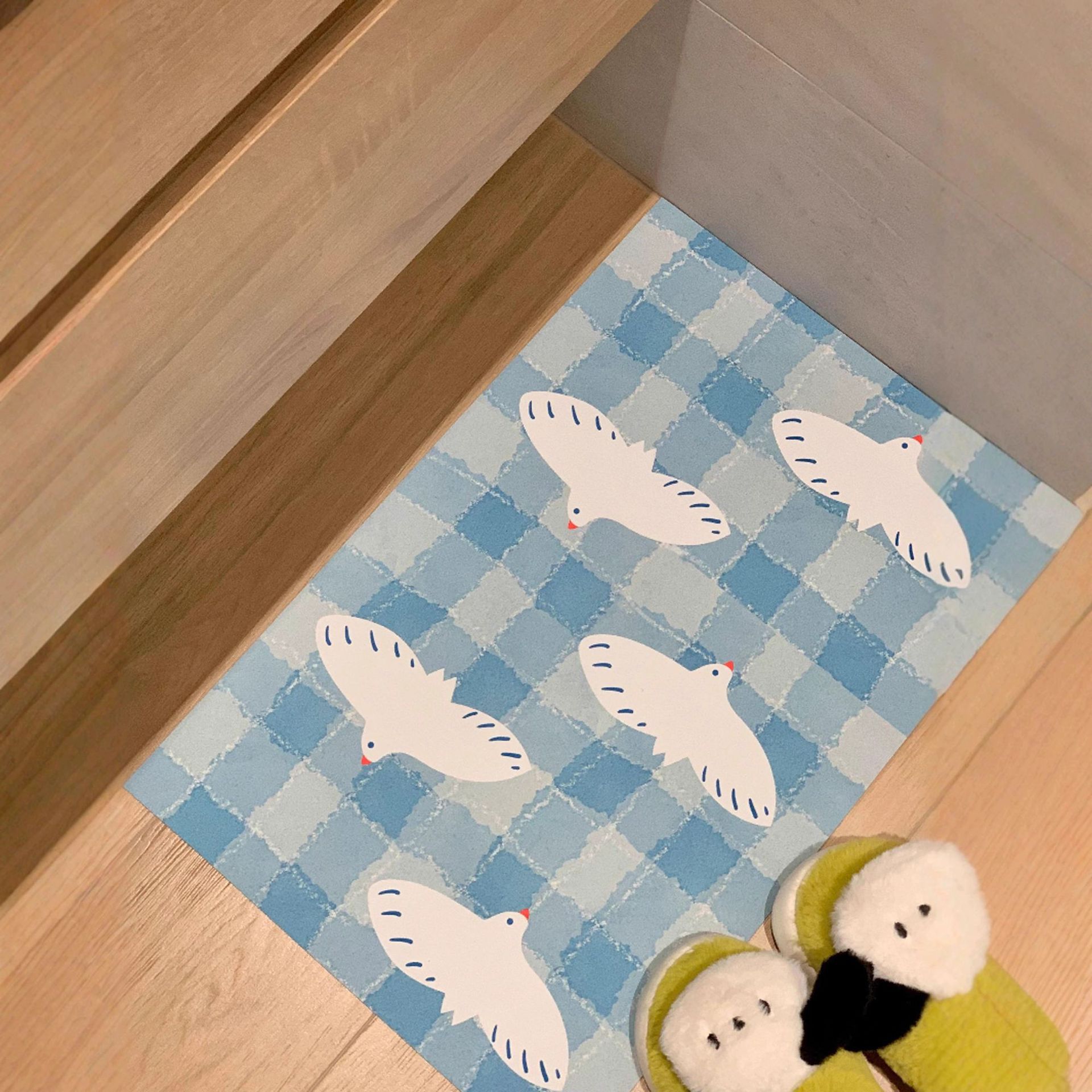 Korean Bathroom Floor Mat Soft Diatom Mud Quick-Drying Absorbent Mat Household Stain-Resistant Anti-Slip Mat Toilet Door Wear-Resistant Foot Mat