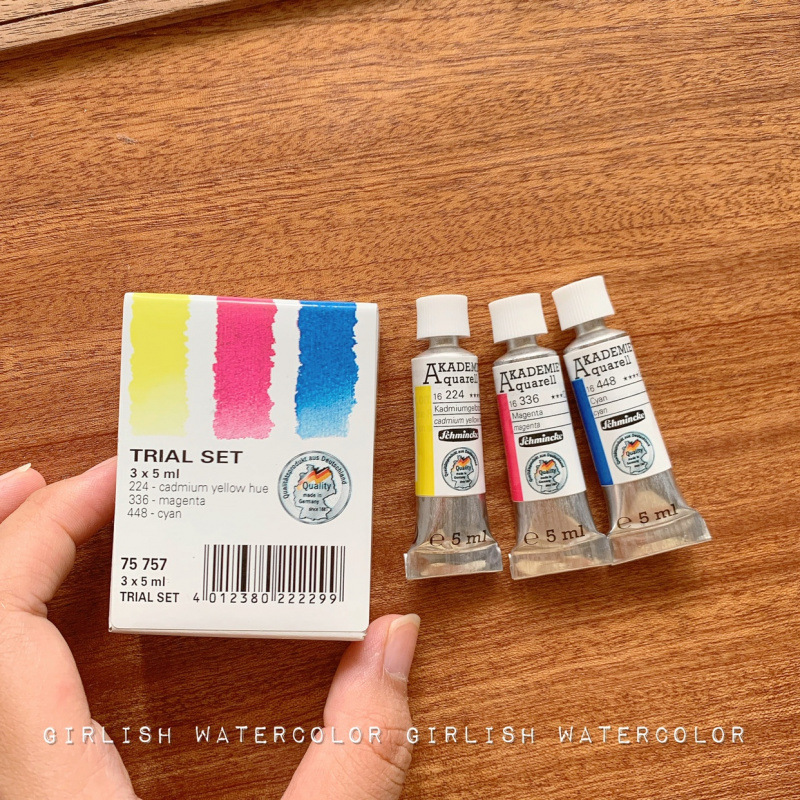 Three primary colors 5ml box