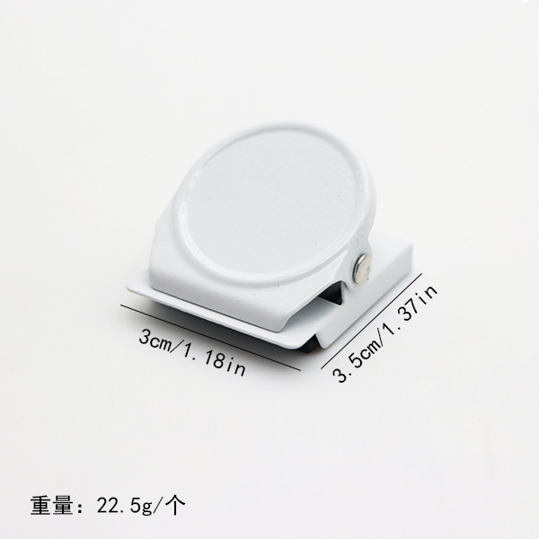 跨境糖果色强力磁吸夹子磁性冰箱贴彩色金属便签夹磁铁照片夹批发|undefined
