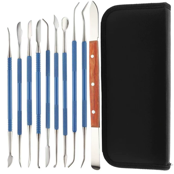 Regular blue 10-piece set
