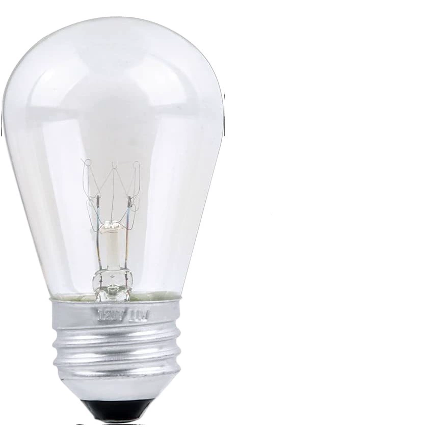 В наличии оптом S14 E26 лампа 2700 К теплый белый Edison винтажное стекло ПК пластиковая Вольфрамовая лампа накаливания
