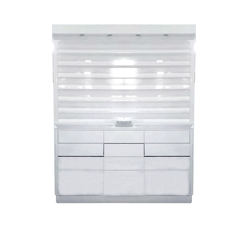 化妆品展示柜简约现代展柜货柜陈列柜美容院柜子产品货架