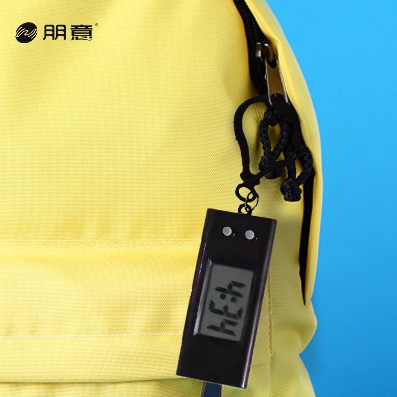 シンプルなミニスケジュール学生試験特別な電子時計発光時計ポータブル小型吊り時計キー|undefined