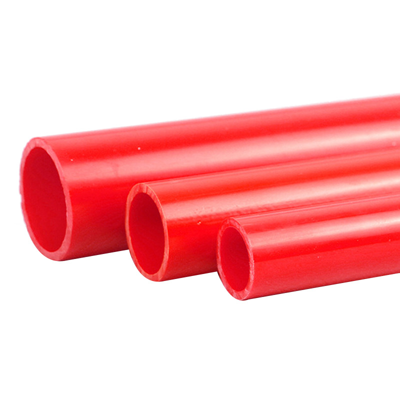 Codo de tubería roja de PVC, tee rojo de PVC, accesorios de tubería de alimentación roja de PVC, accesorios de tubería especiales para acuarios de peces