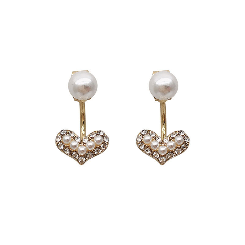 Cubic Zirconia And Pearl Stud Earrings, Delicate And Versatile For Work, Commute And Daily Wear. Hypoallergenic, Tarnish-resistant And Durable For Lon_voghion.com