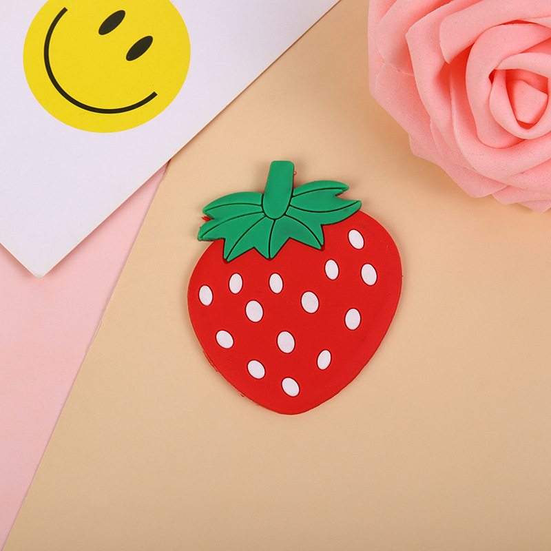 Charm per borsa in gomma morbida con patch cartoon carini_voghion.com