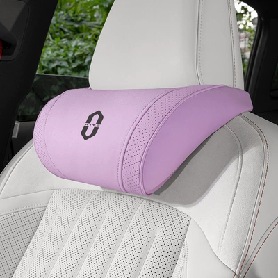 Car Seat Car Backrest — Waist support - little-k-velvet-taro-purple-asking-world-headrest-1-piece