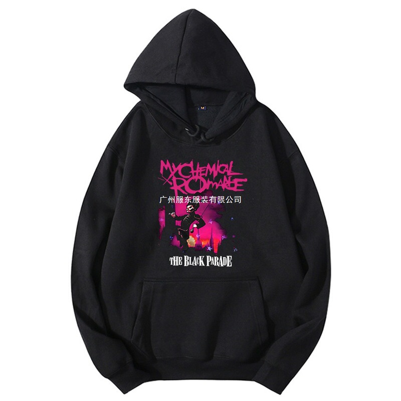 My Chemical Romance Black Parade Hoodie Punk Band Men's and Women's Sweatshirts Casual Long Sleeve Tops Music