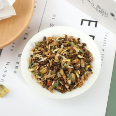 Tea bag manufacturer wholesale sleep-enhancing health tea with Chrysanthemum and Cassia combination, Goji Berry, Barley, and Licorice as substitute tea.