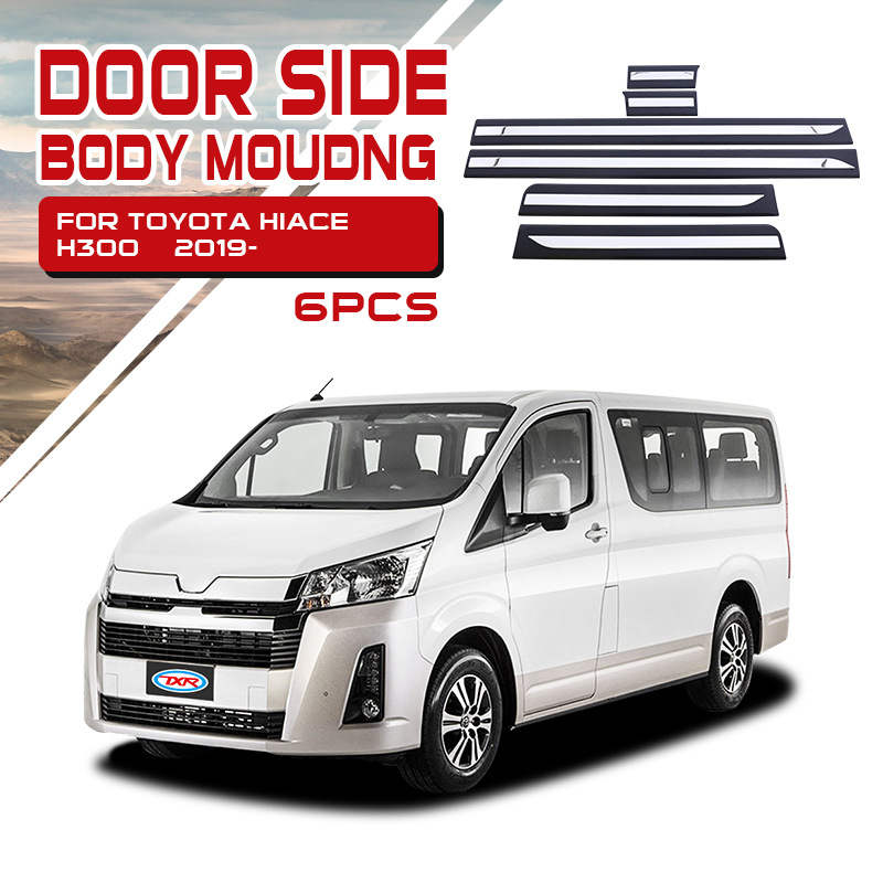 TXR es adecuado para Toyota Sea Lion 2019 tira decorativa de carrocería tira decorativa de galvanoplastia modificada Toyota Hiace H300