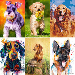 Cross-border new full stitch cross stitch living room small diy handmade thread stitch cross stitch manufacturers a wholesale