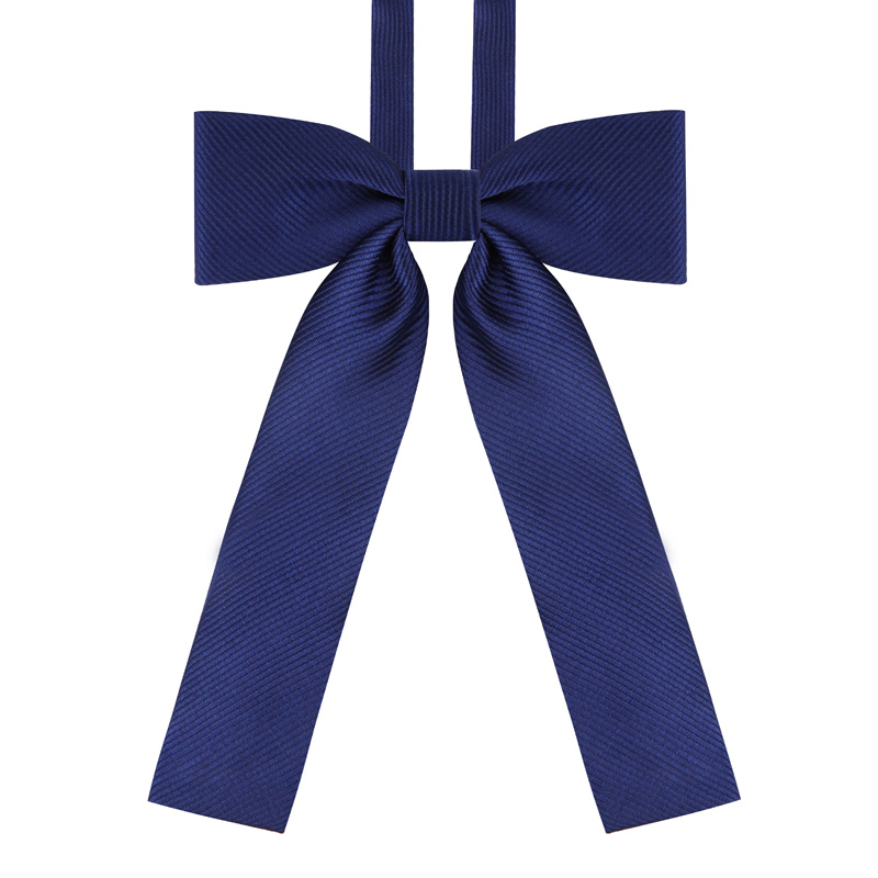 ↬↬↬네이비 블루 세밀한 리본 핫 세일 ↢ ↢ ↢