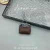 Кофейный (серебристая цепочка)
