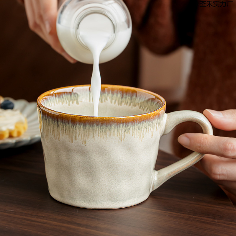 漂亮杯子水纹马克杯陶瓷牛奶杯个性咖啡杯情人节礼物|undefined