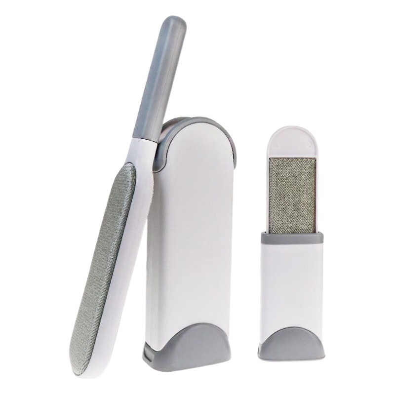 Actualizado gran depilación electrostática cepillo ropa pegajosa cepillo creativo casa removedor de pelo mango largo