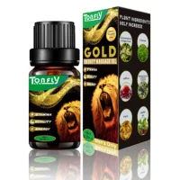TONFLY Мужское частное Уход Массаж Эфирное масло Penis-Enhancement-Oil Тигр Черное Золото Эфирное масло