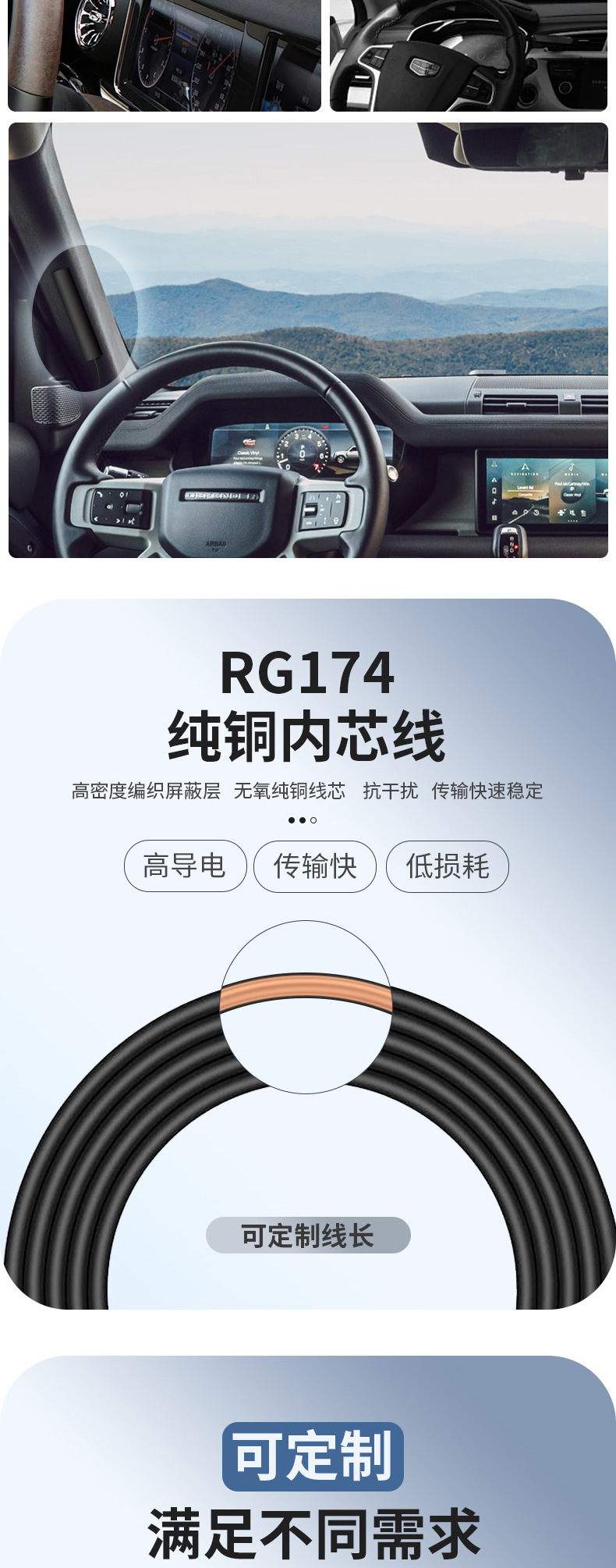 Gsm 4Glte Full-Band Patch Antenna 4g Navigation and Positioning External Wifi 2.4g 5.8g High Gain
