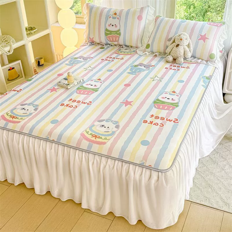Mat, summer duvet, summer silk set, 4 piece set